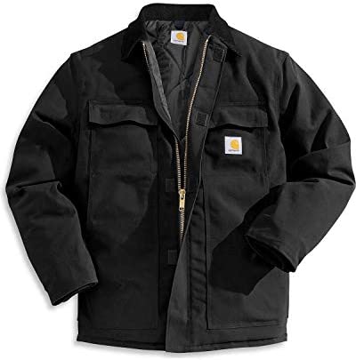 Carhartt Men’s Loose Fit Firm Duck Insulated Traditional Coat