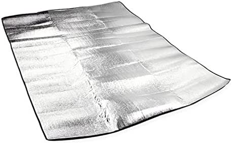 Wind Tour Outdoor Double-Sided Moisture-Proof Aluminum Foil Foam Pad Waterproof and Insulating Foil Mat Picnic Mat Camping Mat for Beach Tent and Camping
