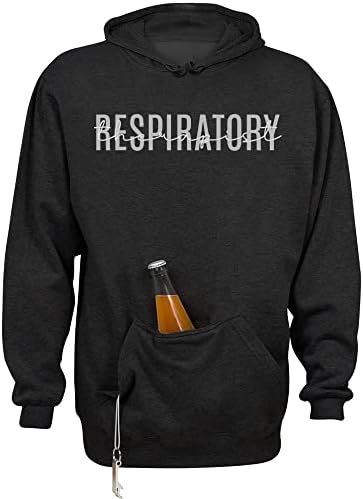 TeesAndTankYou Respiratory Therapist Beer Holder Tailgate Hoodie Sweatshirt Unisex