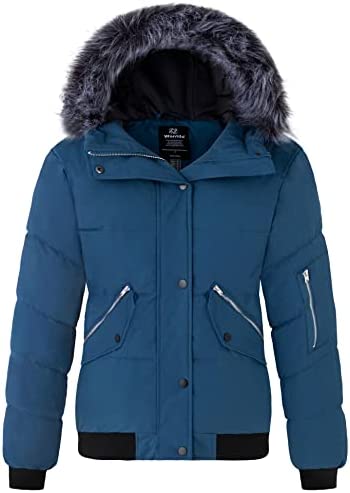 Wantdo Women’s Winter Coats Warm Puffer Jacket Quilted Winter Jacket
