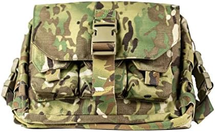 T3 Bolt Bag, Security personnel Sling Bag, Tactical Shoulder Bag for Hunting and Hiking, Heavy-Duty Grab-and-Go Bag, 12-Inch Shoulder Drop, MultiCam