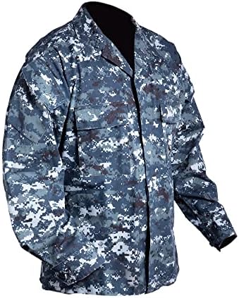 New Military Navy Uniform NWU Type – 1 Jacket/Blouse USN U.S. Navy Authorized NWU Type 1 Uniform Blueberry Small/Short