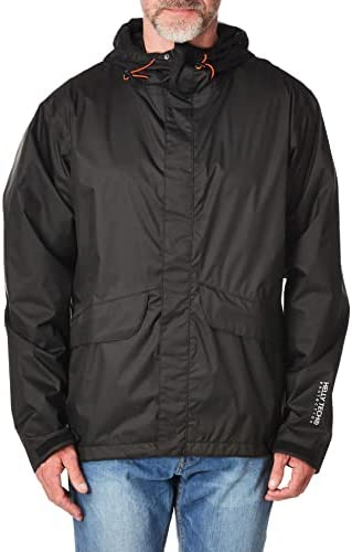 Helly-Hansen Manchester Waterproof Rain Jackets for Men Featuring Breathable Water- and Windproof Construction, Storm Flap