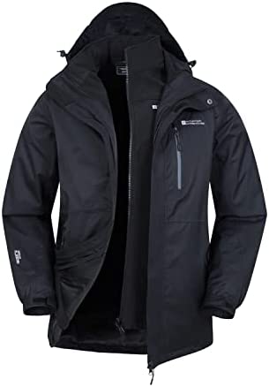 Mountain Warehouse Bracken Mens 3 in 1 Waterproof Triclimate Jacket