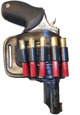 Pro Carry Belt Ride Ranch Series© Taurus Judge Public Defender Polymer – Right Hand – Black – Gun Holster