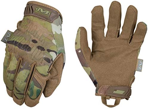 Mechanix Wear: The Original Tactical Work Gloves with Secure Fit, Flexible Grip for Multi-Purpose Use, Durable Touchscreen Safety Gloves for Men (Camouflage – MultiCam, Large)