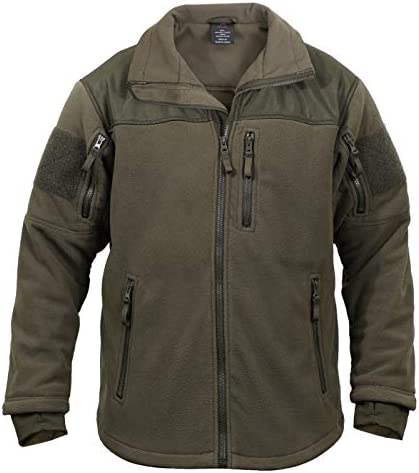 Rothco Spec Ops Fleece Jacket – Great for Cold Weather and Outdoor Field Use – Thermal Insulation from The Elements