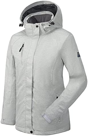 Little Donkey Andy Women’s Waterproof Rain Jacket Breathable Windbreaker Coat for Ski Outdoor Hiking