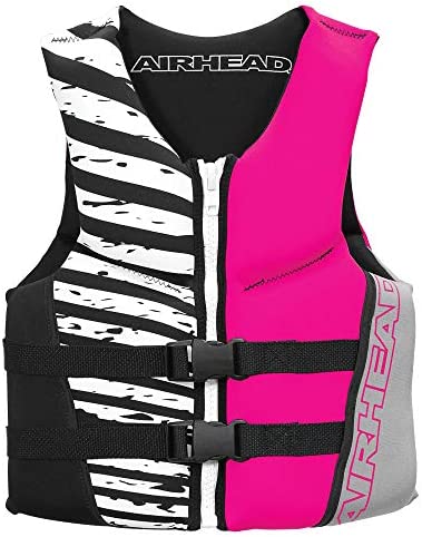 Airhead Wicked Kwik-Dry NeoLite Flex Life Jacket, Youth and Women’s, US Coast Guard Approved