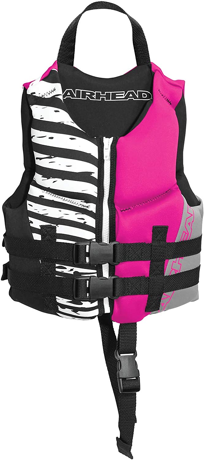 Airhead Wicked Kwik-Dry NeoLite Flex Life Jacket, US Coast Guard Approved, Child and Infant Sizes