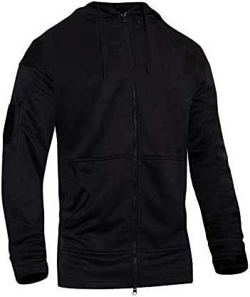 Rothco Concealed Carry Zippered Hoodie – Black