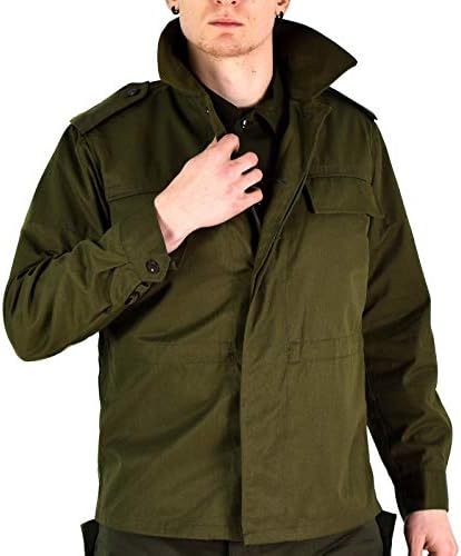 Original Vintage Czech Army Field Jacket M85 Olive Green Military Surplus Issue New