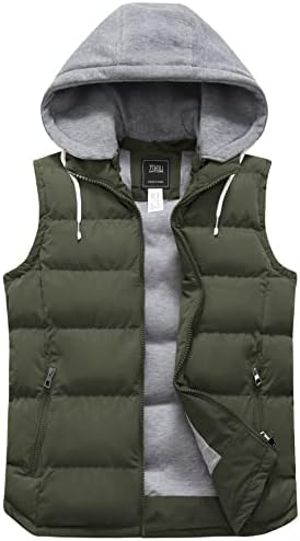 ZSHOW Women’s Outerwear Vest Hooded Puffer Vest Padded Winter Vest Jacket