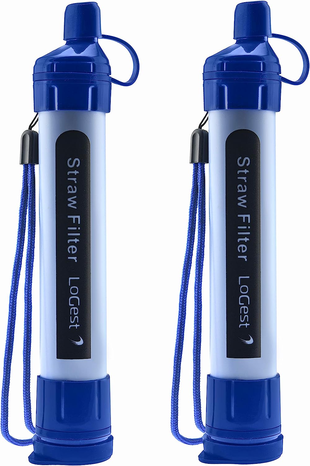 2 Pack Water Filter Straw – Water Purifying Device – Portable Personal Water Filtration Survival – for Emergency Kits Outdoor Activities and Hiking – Water Filter Camping Travel Survival Backpacking