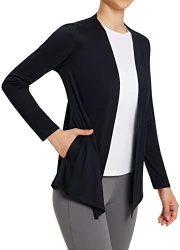 BALEAF Women’s UPF 50+ Sun Shirts Long Sleeve Lightweight Quick Dry Cardigan with Pockets UV Protection Clothing