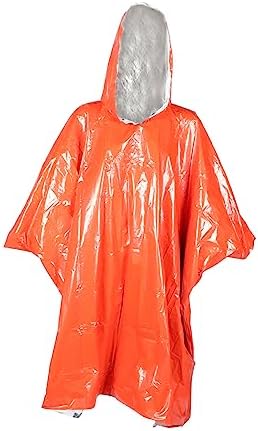 BESPORTBLE 2pcs Outdoor Warm Raincoat Raincoats for Men Hooded Cloak Women’s Work Clothes Rain Jackets for Women Unisex Raincoat Women s Raincoats Emergency Ponchos Emergency Raincoats Orange