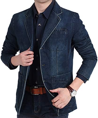 Cloudstyle Mens Casual 2 Buttons Slim Fit Jacket Autumn Blazer Sport Coat