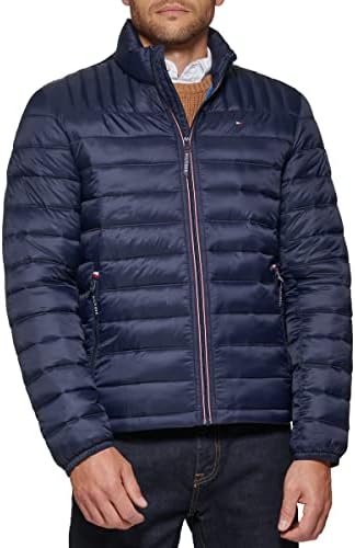 Tommy Hilfiger Men’s Ultra Loft Lightweight Packable Puffer Jacket (Standard and Big & Tall)