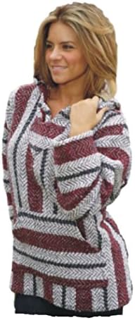 Baja Hoodie~ Original Mexican Deluxe Baja~ Made with 100% Recycled Fibers~ Huge Selection of Colors & Sizes!!