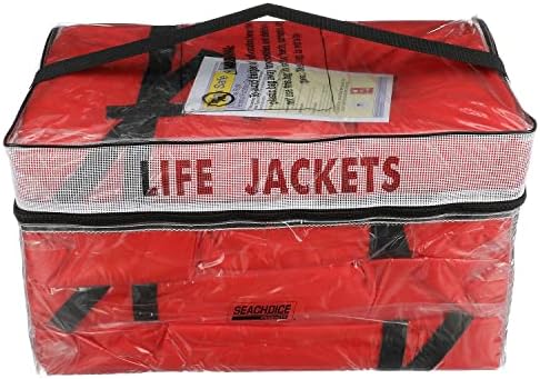 Seachoice Life Vest, Type II Personal Flotation Device – USCG Approved – Multiple Sizes and Colors
