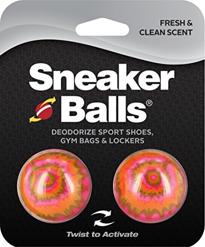 Sof Sole Sneaker Balls Shoe, Gym Bag, and Locker Deodorizer, 1 Pair