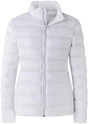 ZSHOW Women’s Packable Puffer Jacket Warm Short Down Alternative Coat Windproof Outerwear Jacket