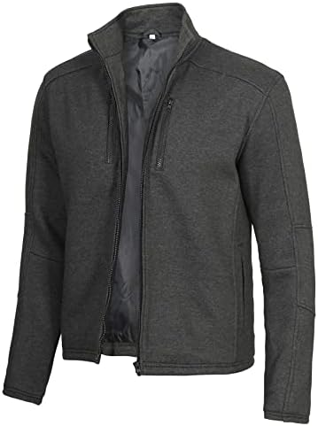 Decrum Mens Fleece Jacket – Trendy Lightweight Outerwear For Casual Fashion And Everyday Ease