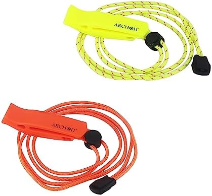 ARCHON Emergency Whistle Survival Shrill Blast, Loud Safety Whistle