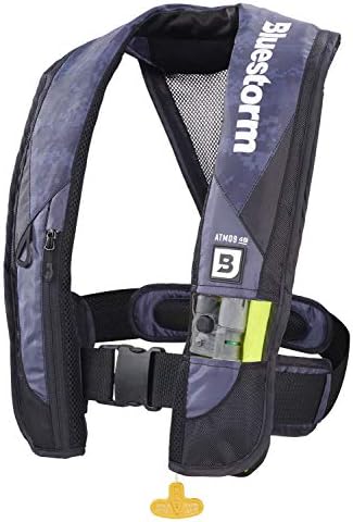 Bluestorm Gear Atmos 40 Automatic/Manual Inflatable PFD Life Jacket for Adults | US Coast Guard Approved