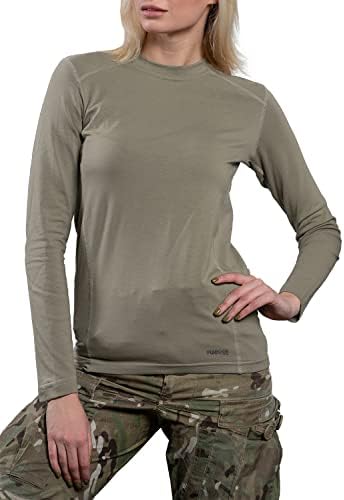 281Z Womens Military Stretch Cotton Underwear Shirt – Tactical Hiking Outdoor – Punisher Combat Line