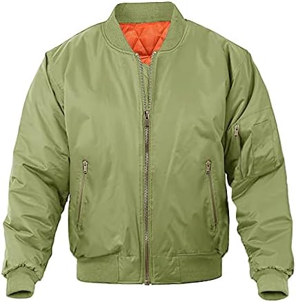 MAGNIVIT Men’s Bomber Jacket Casual Fall Winter Military Jacket and Coats Outwear