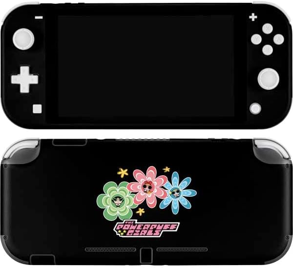 Skinit Decal Gaming Skin Compatible with Nintendo Switch Lite – Officially Licensed Warner Bros Powerpuff Girls Flowers Design