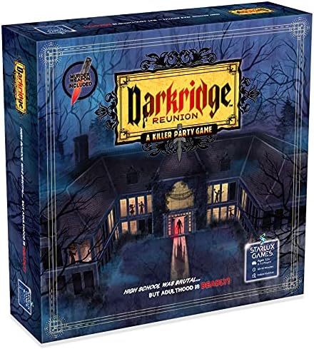 Darkridge Reunion: A High School Reunion-Themed Murder Mystery Game | for Adults & Teens, 6-12 Players | Murder Mystery Dinner Party Game | Adult Party Games | “Murder Games” Thrills!