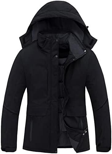 wantdo Women’s Heavyweight Winter Coat Thicken Puffer Jacket Waterproof Winter Jacket