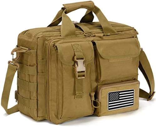 Stypos Tactical Messenger Bag, Tactical Briefcase for Man Military Laptop Bag Messenger Shoulder Bag