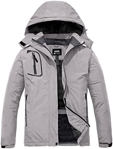 Skieer Women’s Ski Jacket Waterproof Windproof Snowboard Jacket Warm Hooded Winter Coat
