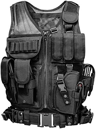Invenko Trainning Tactical Airsoft Paintball Combat Swat Assault Army Shooting Hunting Outdoor Molle Police Vest